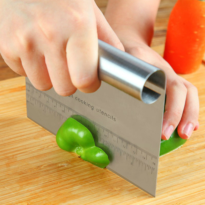 Stainless Steel Pastry Spatulas Cutter With Scale