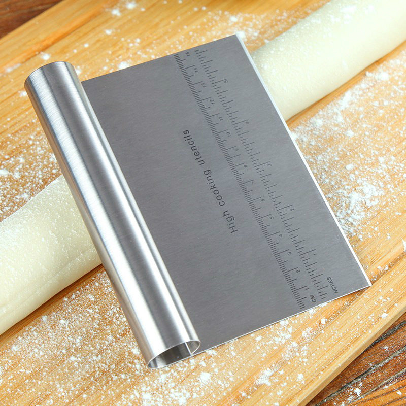 Stainless Steel Pastry Spatulas Cutter With Scale