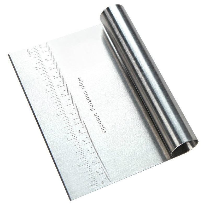 Stainless Steel Pastry Spatulas Cutter With Scale